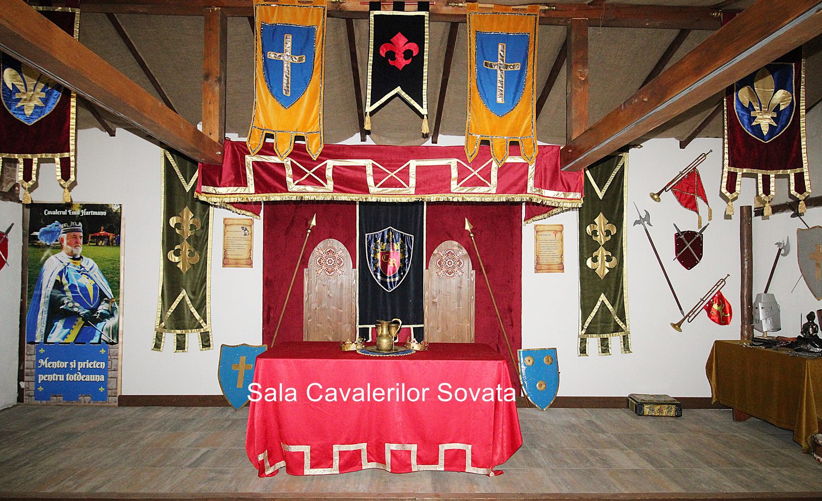 Sala Cavalerilor — aventură medievală la Casa Romantic